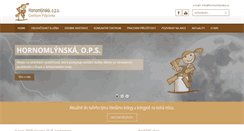 Desktop Screenshot of hornomlynska.cz