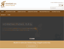 Tablet Screenshot of hornomlynska.cz